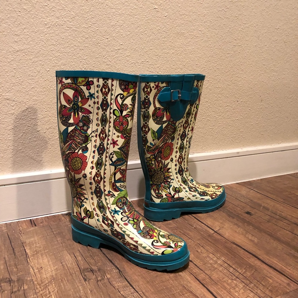 Peace Rain Boots